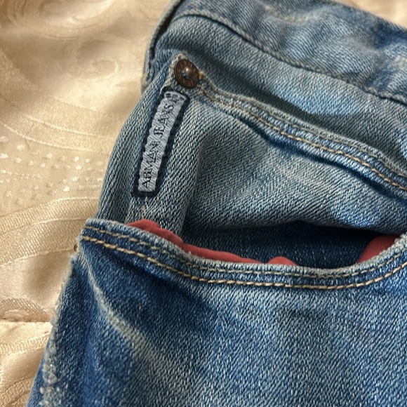 Armani Men’s Distressed Jeans. J45 Regular. 34x34 - Picture 4 of 9